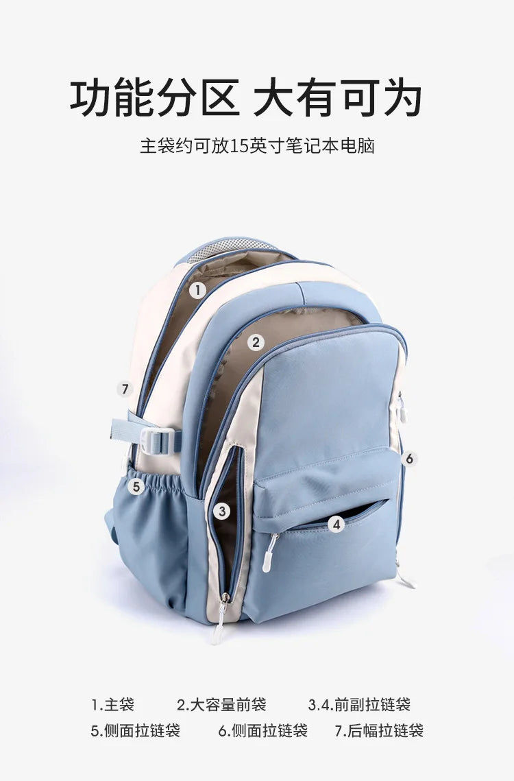 Cute Kpop Demon Hunters Backpack Fashion Casual Street Anime Bagpack High Quality Kpop Demon Hunters Teenage Boy Girl Schoolbag