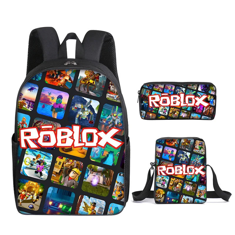 ROBLOX School Backpack Trio
