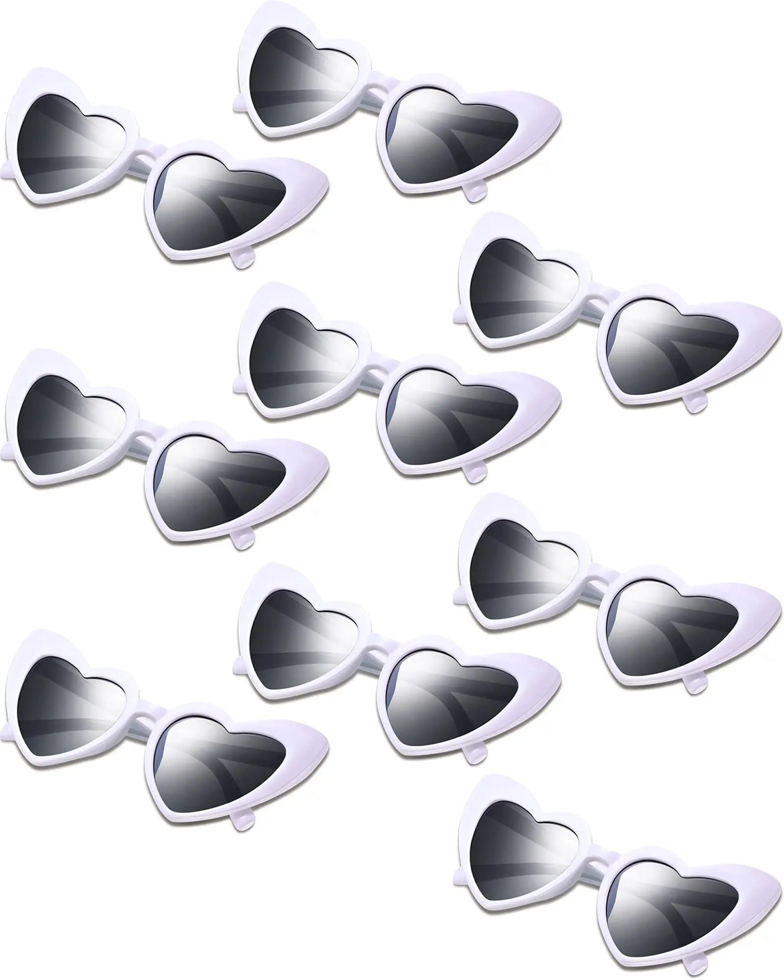 12-100 Pairs Wedding Bodas Heart Sunglasses Bachelorette Bachelor Hen Party Glasses Team Bride Bridesmaids Groomsmen Gifts