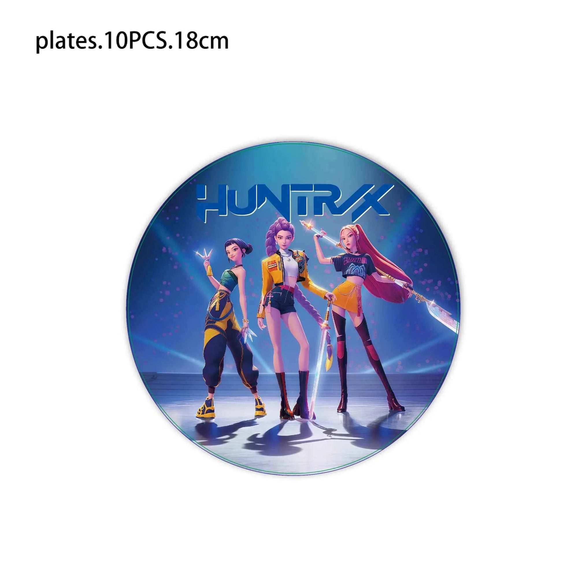Birthday Decorations k pop demon hunters Birthday Table cloth Birthday Cup Plate Baby Shower Party Favors Kids Kpop Demon Hunter