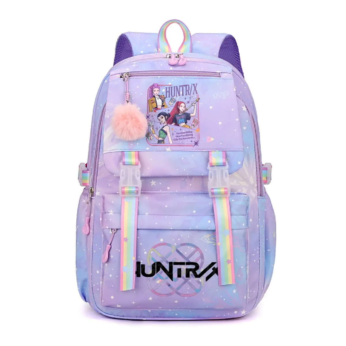 Kpop Demon Hunters Huntrix Graphic Schoolbags Cute Cartoon Children Teeneger School Backpack Kpop Demon Hunters Bags Gifts