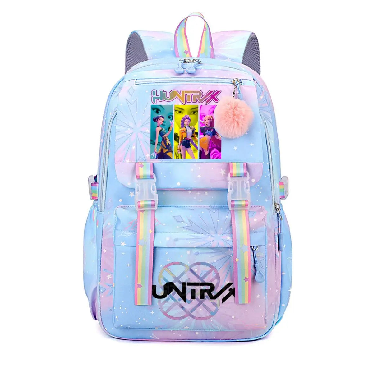 Kpop Demon Hunters Huntrix Graphic Schoolbags Cute Cartoon Children Teeneger School Backpack Kpop Demon Hunters Bags Gifts