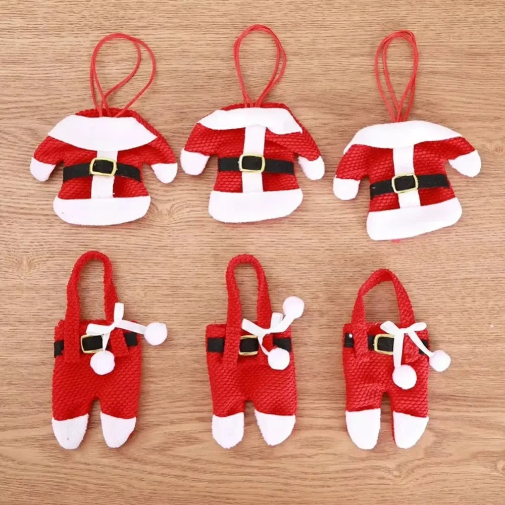 3 Sets of Christmas Cutlery covers
