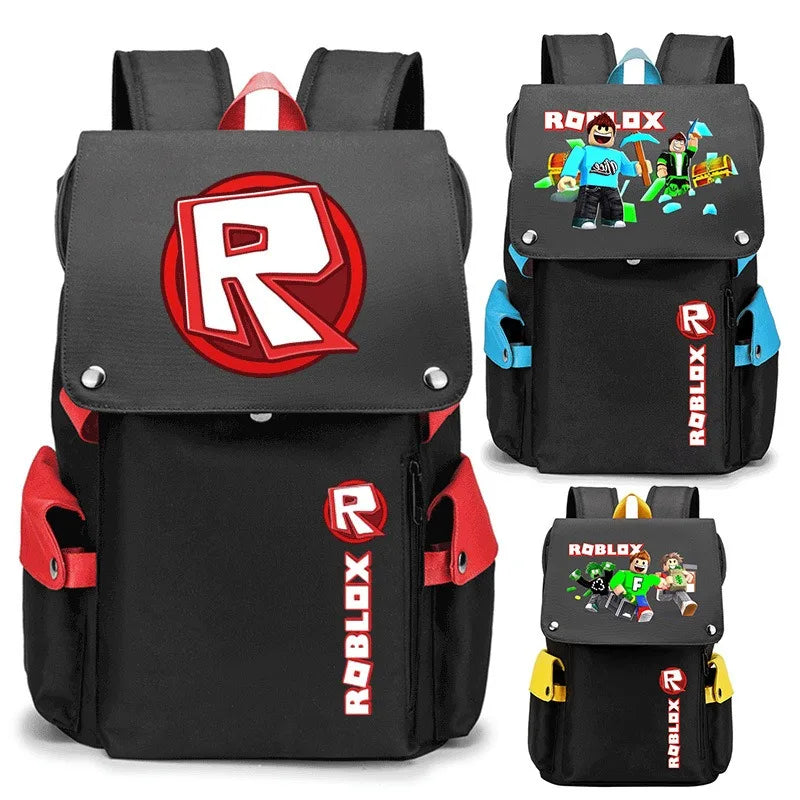 Roblox Creative Cartoon Large Capacity Backpack
