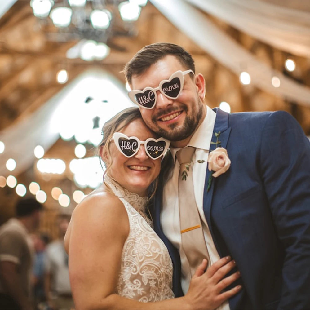 10/20/30Pcs Personalized Wedding Sunglasses with Stickers Bachelorette Party Gift Night Before Party Bridesmaid Favor Glasses