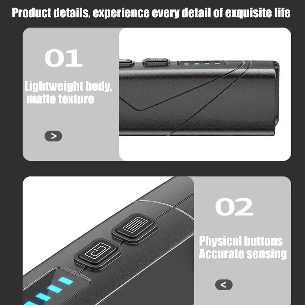 Head Lamps For Camping LED Headlamp Removable Ear Hook Headlight Rechargeable Head Lights Waterproof High Lumen With 5 Modes