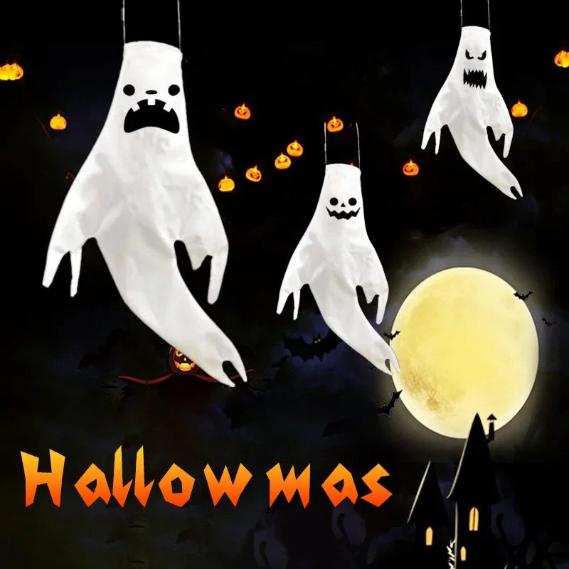 Hanging Ghost Halloween LED Luminous Ghost - YourGiftIdeasUK