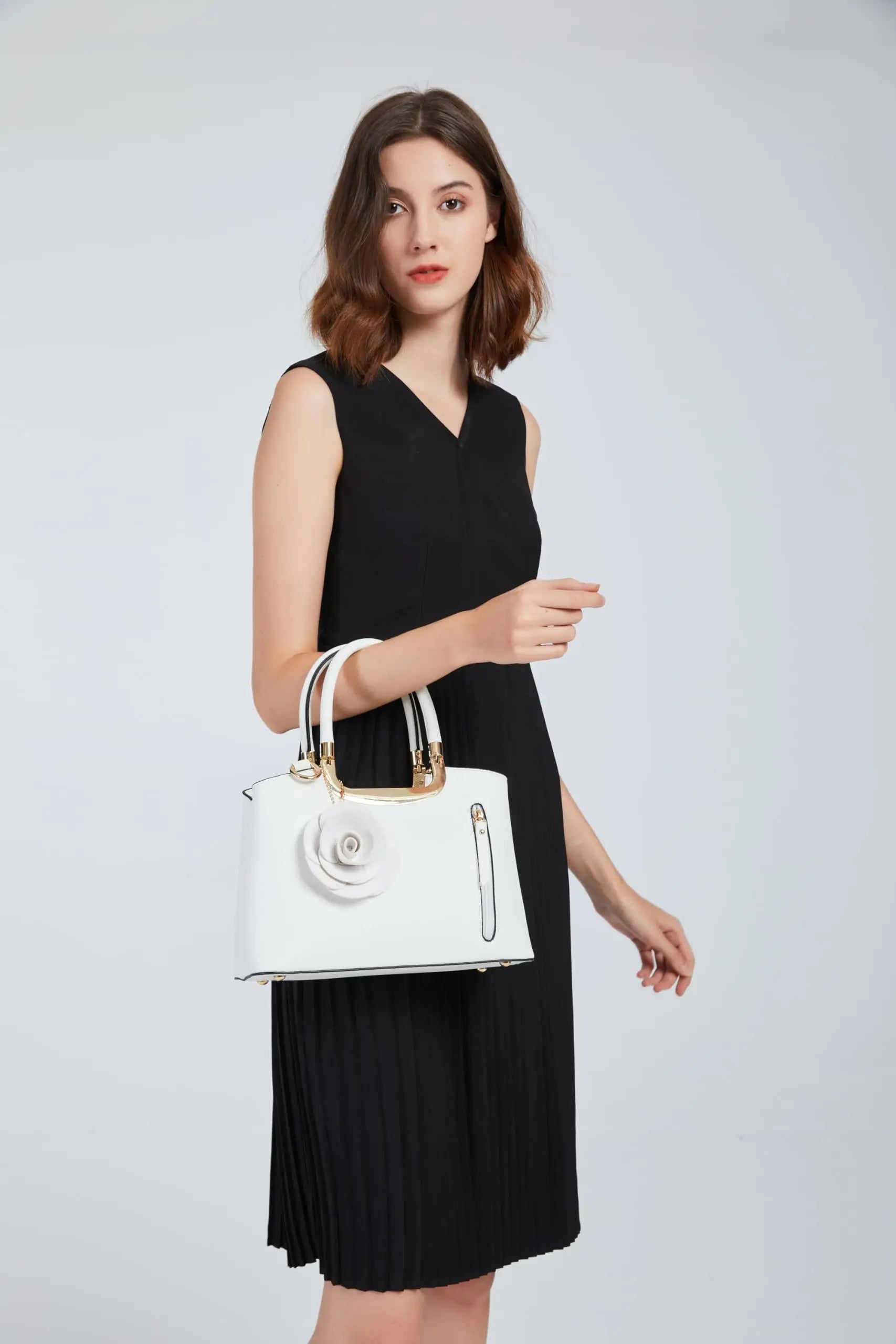 Miss Lulu Handbags for Women Ladies Shoulder Bags Fashion PU Leather Crossbody Top Handle Bag