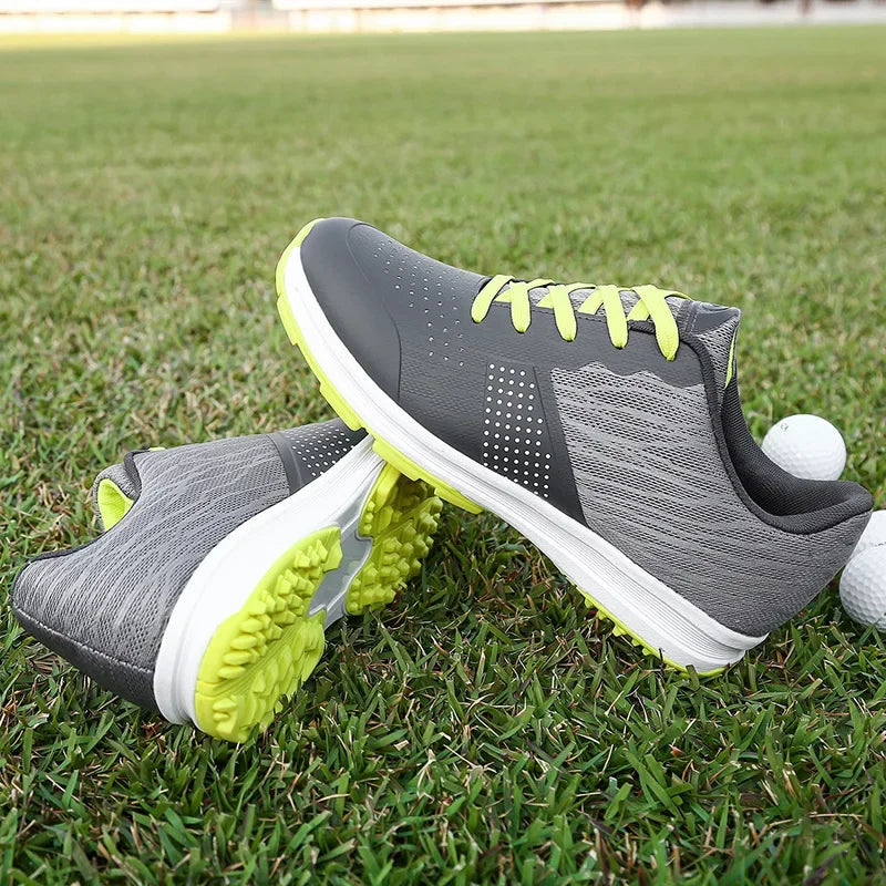 Waterproof Golf Training Shoes for Men Large Size Cross-Border THESTRON Golf Ball Shoes Anti-Slip Rubber Surface