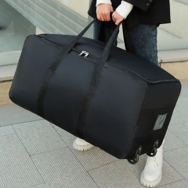 Foldable Wheel Bags Luggages Storage Bag with Wheels - YourGiftIdeasUK