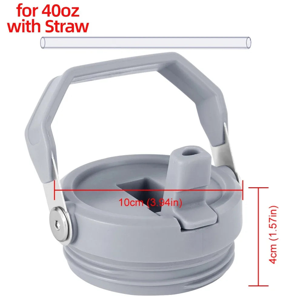 1/2PCS Sealing Bottle Cover for Stanley 20/30/40oz Spill Proof Replaceble Tumbler Flip Straw Lid Water Cups Replacement Cover