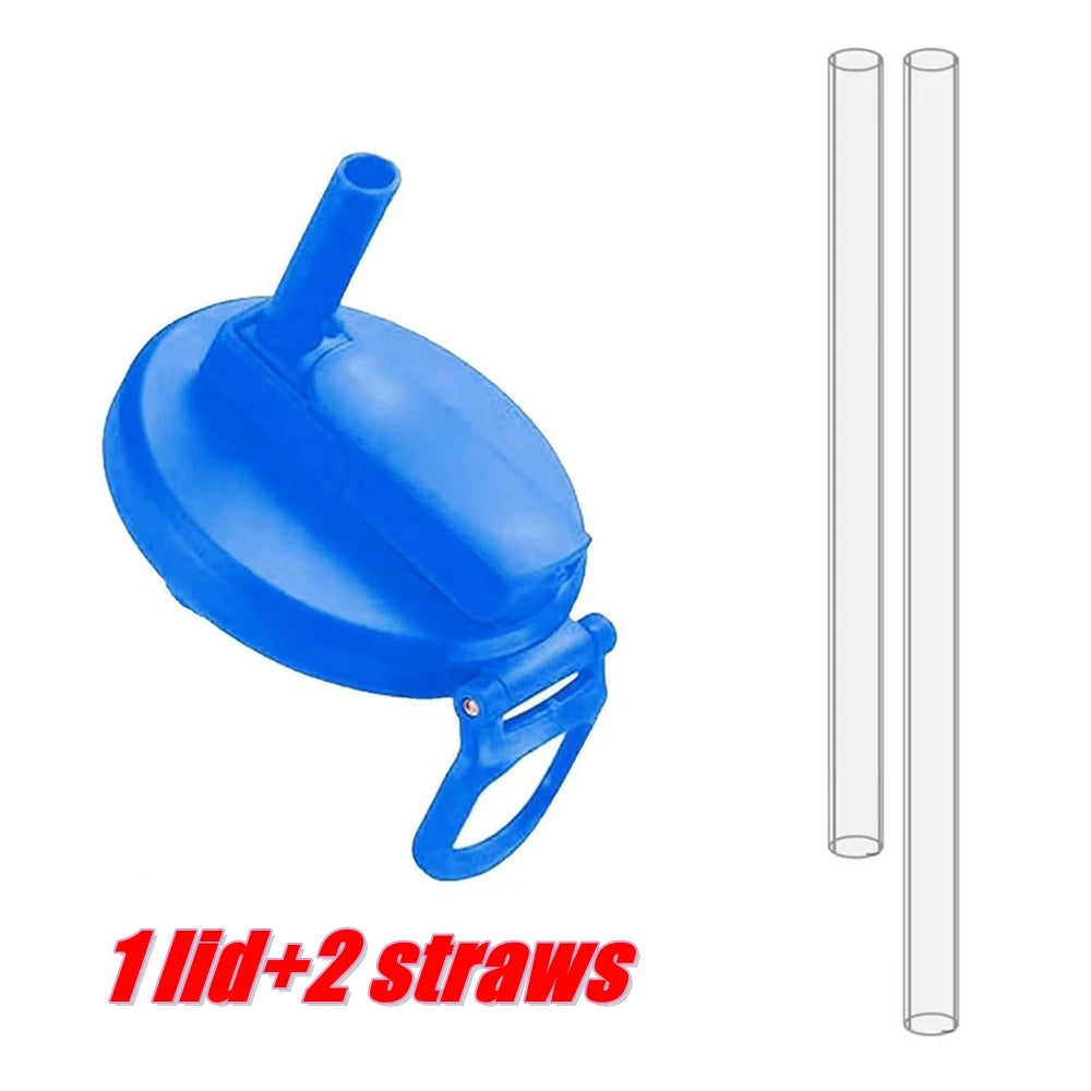 Coca Cola Can, Straw Cup Lid, Reusable, Sealed, Dustproof, Suitable For Beer Soda Can, Household Kitchen, Drinking Water Tool - Your Gift Ideas
