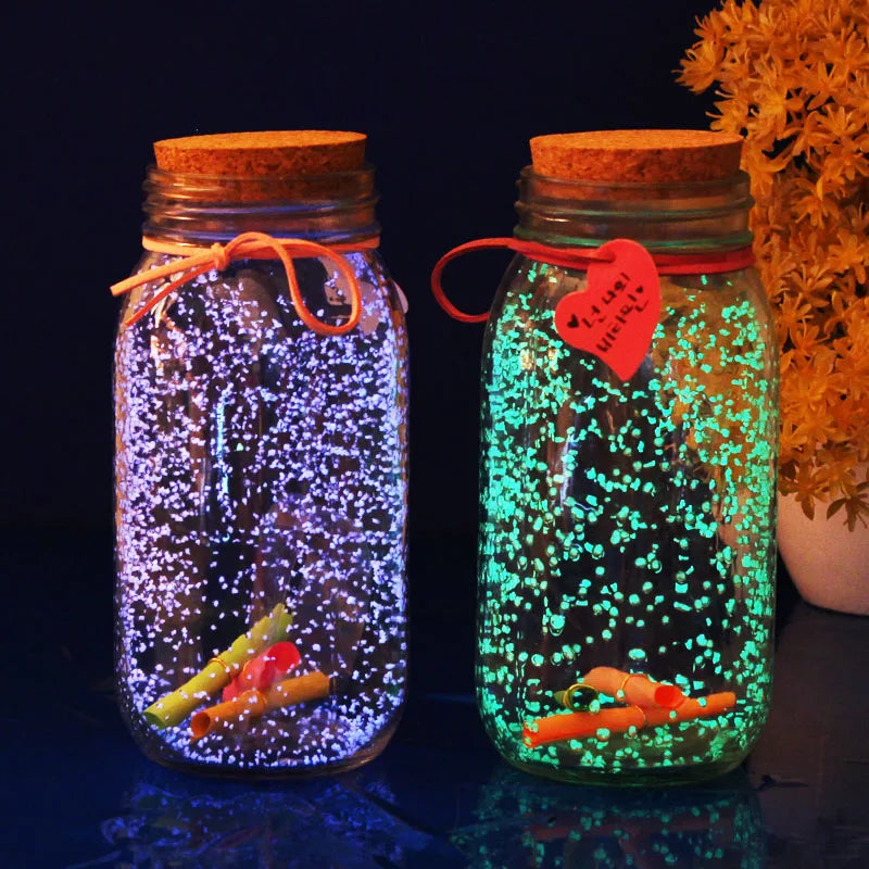 10g Glow In The Dark DIY Luminous Party Super Luminous Particle Pigment - YourGiftIdeasUK