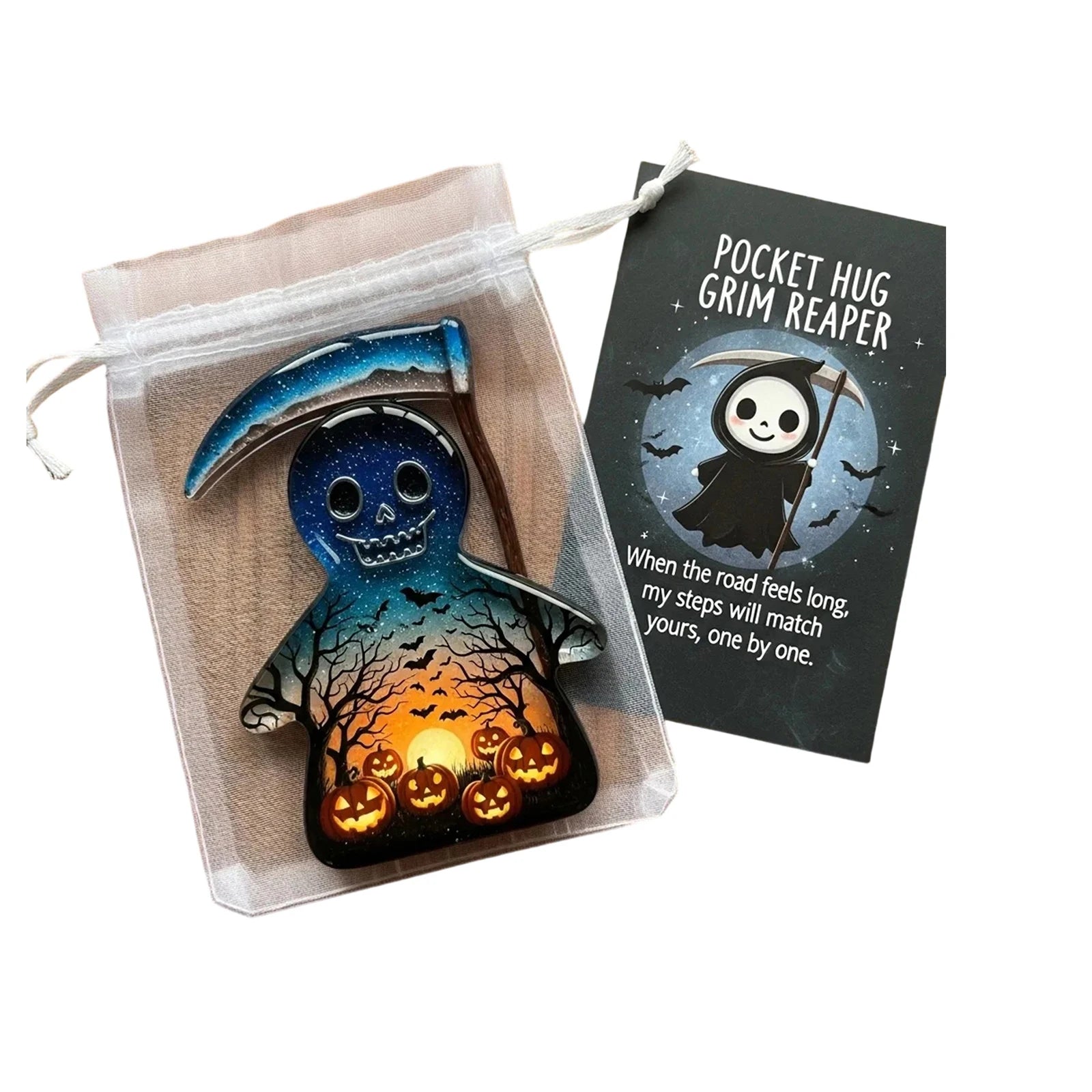 Halloween Resin Mini Ghosts Statue - YourGiftIdeasUK