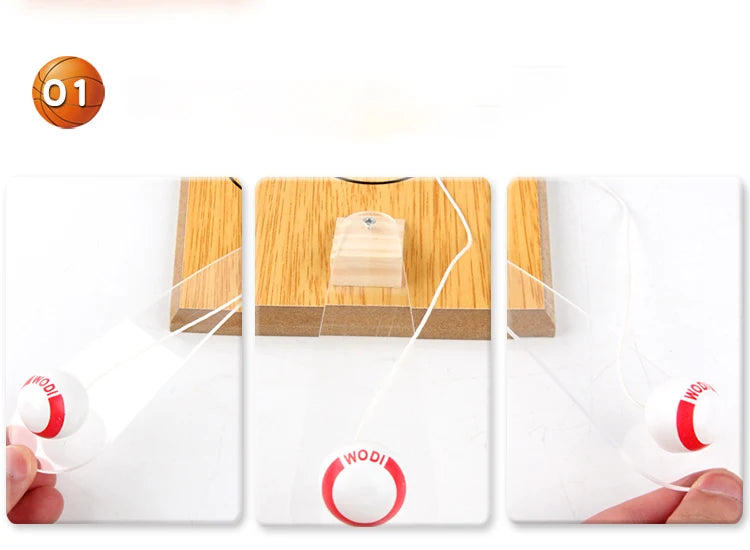 Classic Mini Table Basketball Shooting Board Game Activity Toy Children's Wooden Table Basketball Shooting Game