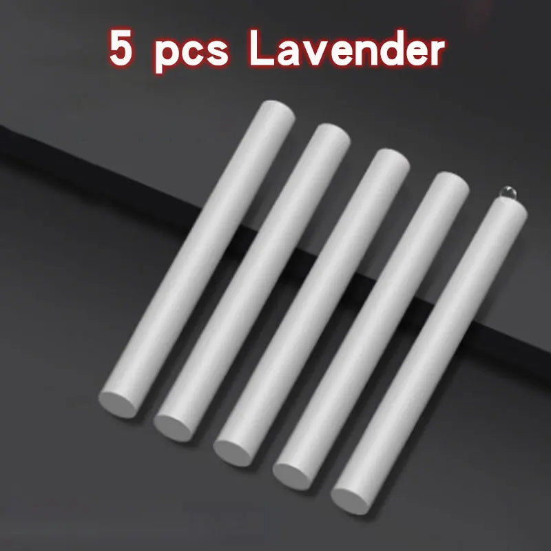 Car aromatherapy stick refill bar PE fragrance replacement core Air outlet solid balm cotton perfume Accessories Lemon Lavender - YourGiftIdeasUK