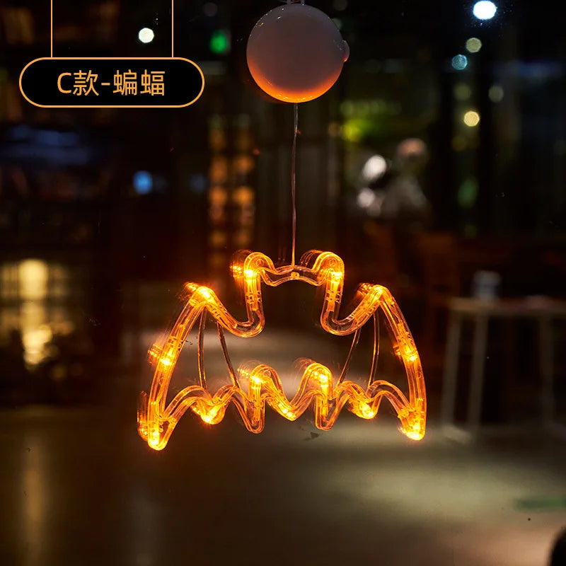 Halloween Decoration Window Lights LED Sucker Lamp - YourGiftIdeasUK