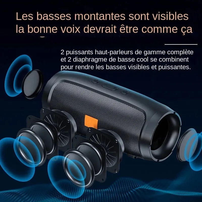 2025 NEW XIAOMI Portable Bluetooth Speaker Wireless High Fidelity Surround Sound Outdoor Waterproof Camping Party Loudspeaker - Your Gift Ideas