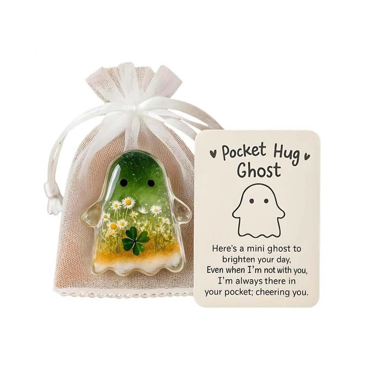 Halloween Resin Mini Ghosts Statue - YourGiftIdeasUK