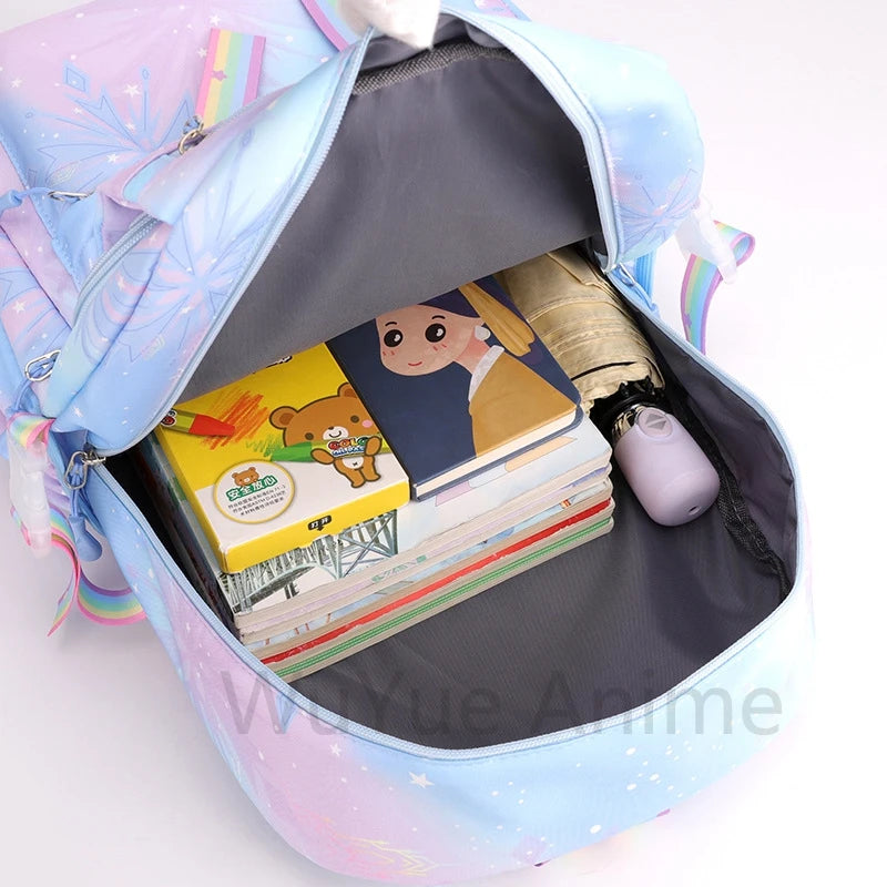 Anime Cute Printed Backpack Teenger Student Kid Girl Boy Schoolbag Bookbag Women Large Capacity Waterproof Schoolbag Travel Bag