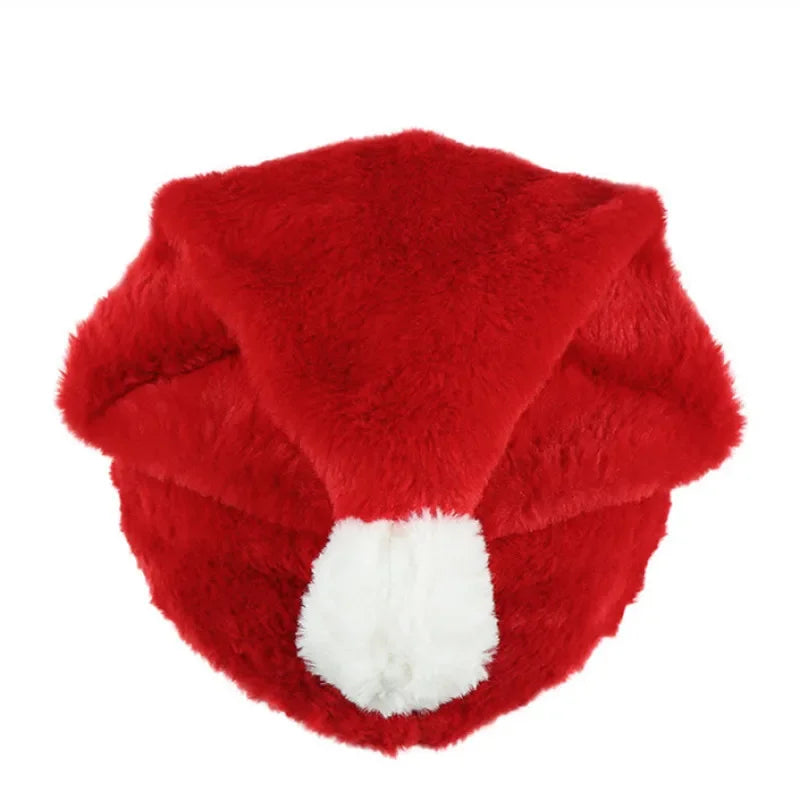 Santa Cycling Helmet Christmas Motorcycle Helmet Cover Full Face Safe Hat Santa Claus Racing Cap Merry Christmas Decoration Gift
