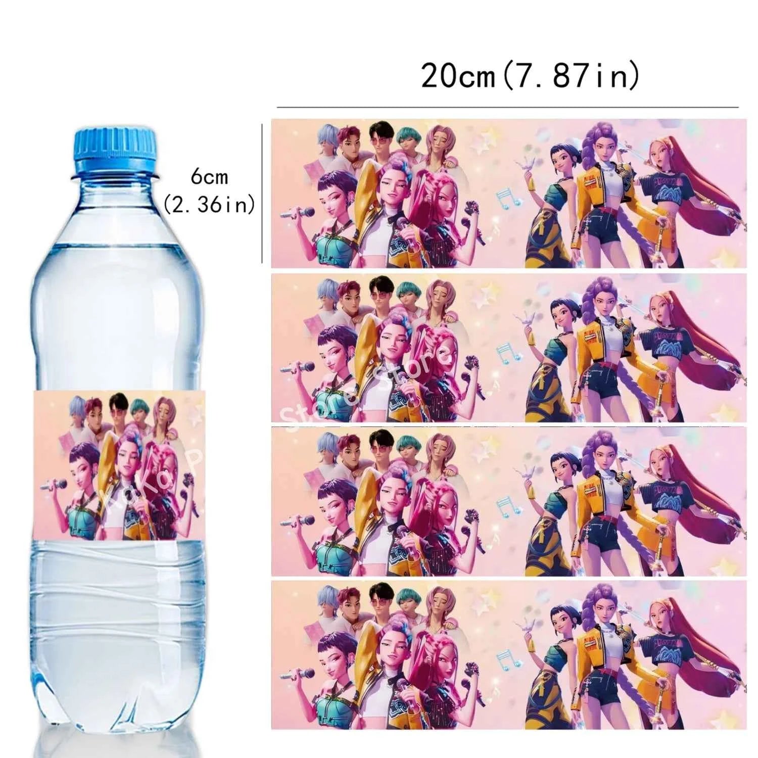 Birthday Decorations k pop demon hunters Birthday Table cloth Birthday Cup Plate Baby Shower Party Favors Kids Kpop Demon Hunter