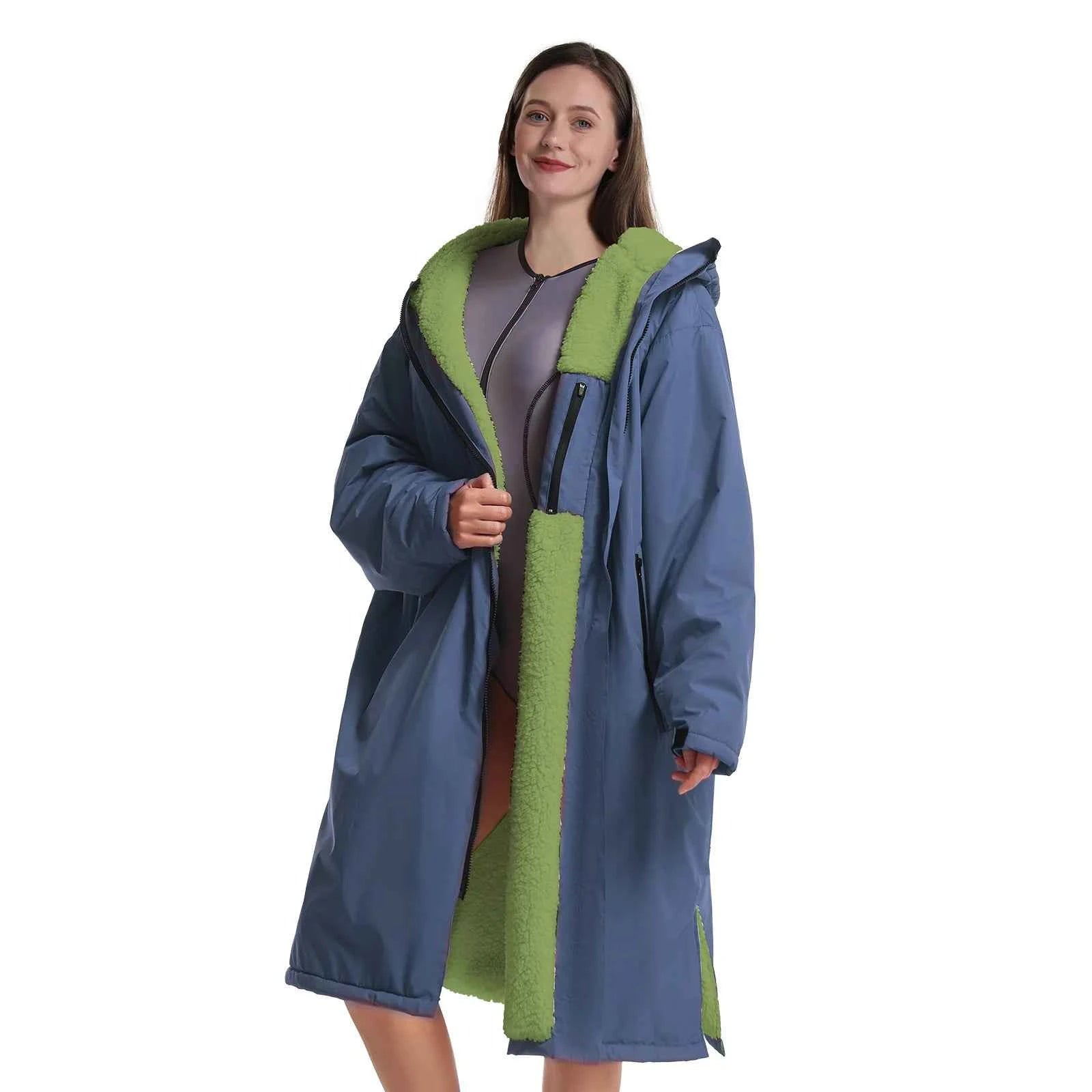 Mutao Ultra-Soft Waterproof Quick-Dry Changing Robe - Rapid Drying, Soft and Cozy - Perfect for Swimming, Surfing, Diving