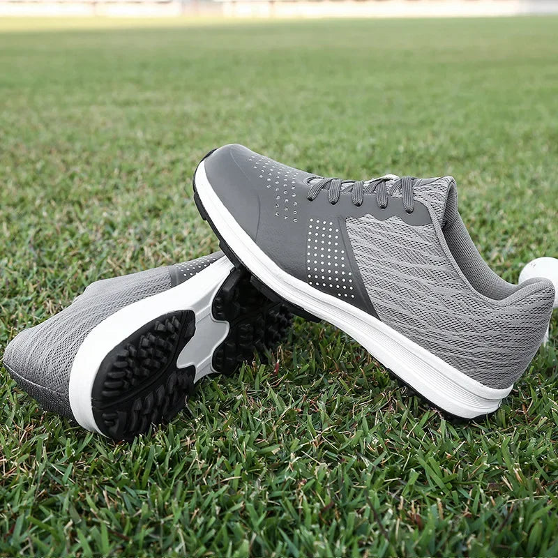 Waterproof Golf Training Shoes for Men Large Size Cross-Border THESTRON Golf Ball Shoes Anti-Slip Rubber Surface