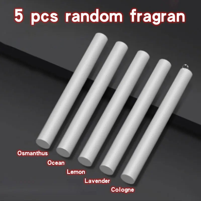 Car aromatherapy stick refill bar PE fragrance replacement core Air outlet solid balm cotton perfume Accessories Lemon Lavender - YourGiftIdeasUK