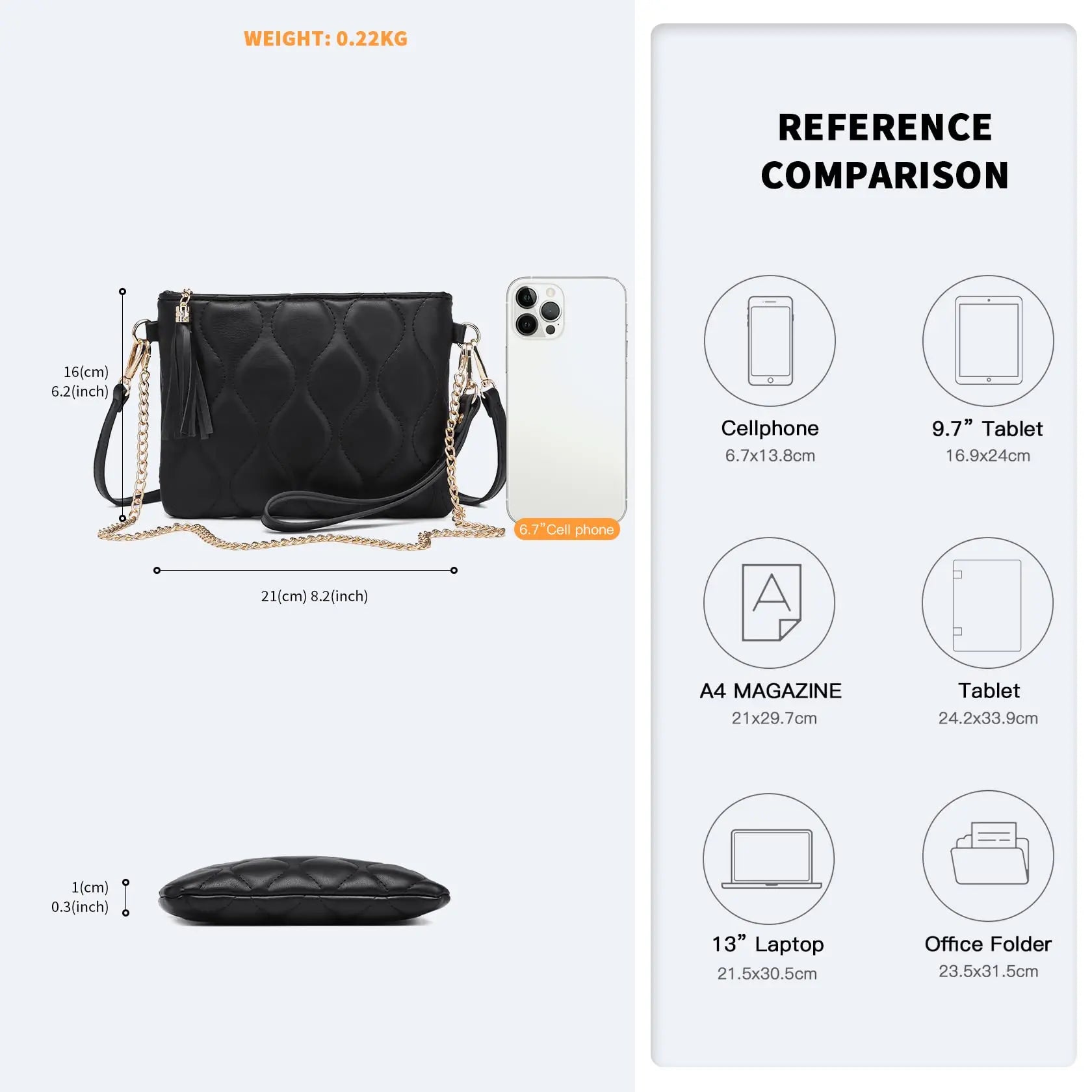 Miss Lulu Small Crossbody Bag Soft Pu Leather For Women Chain Bag