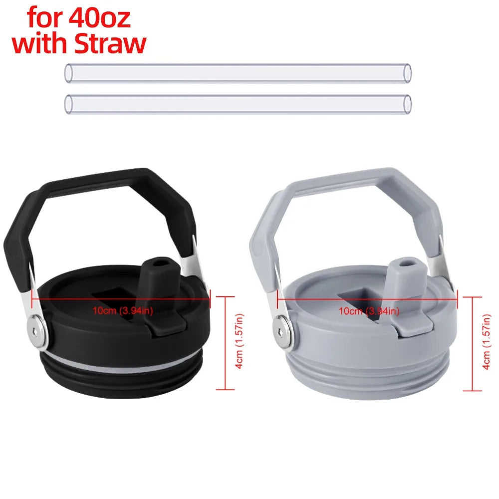 1/2PCS Sealing Bottle Cover for Stanley 20/30/40oz Spill Proof Replaceble Tumbler Flip Straw Lid Water Cups Replacement Cover