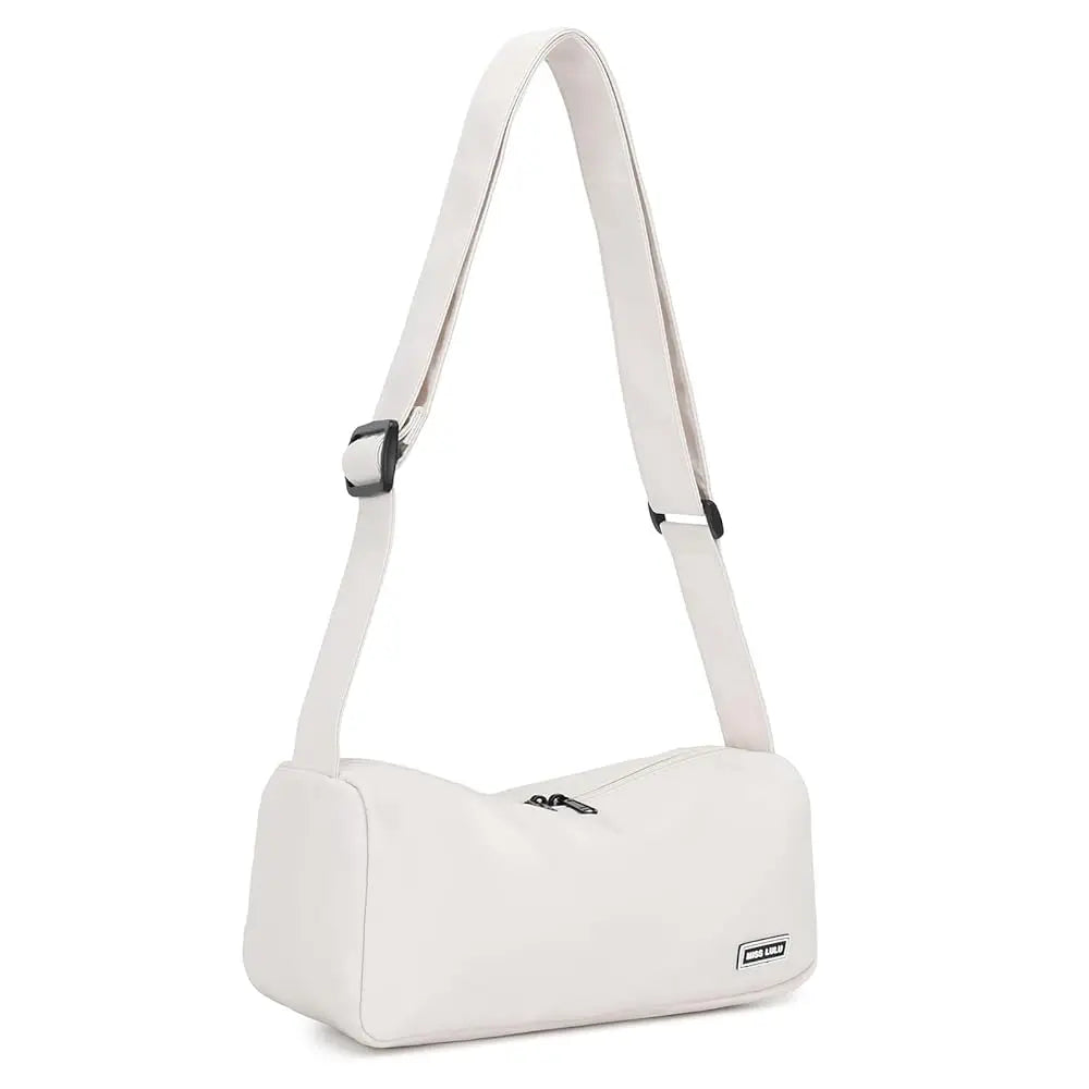 Miss Lulu Classic Crossbody Bag for Women - Stylish & Roomy Shoulder Bag, Unisex Fanny Pack Hobo Purse, Lightweight & Durable, P