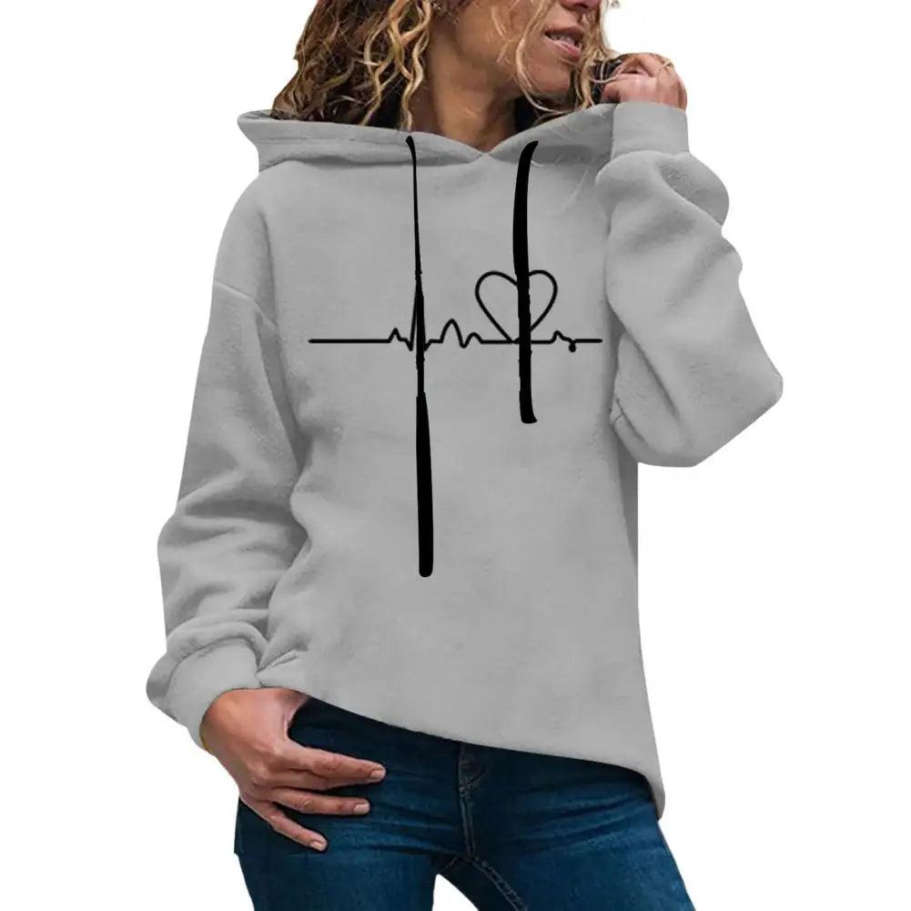 Winter Hoodie Drawstring Sweatshirt Keep Warm Plush Women Winter Hoodie Women Winter Hoodie Female Clothes - Your Gift Ideas