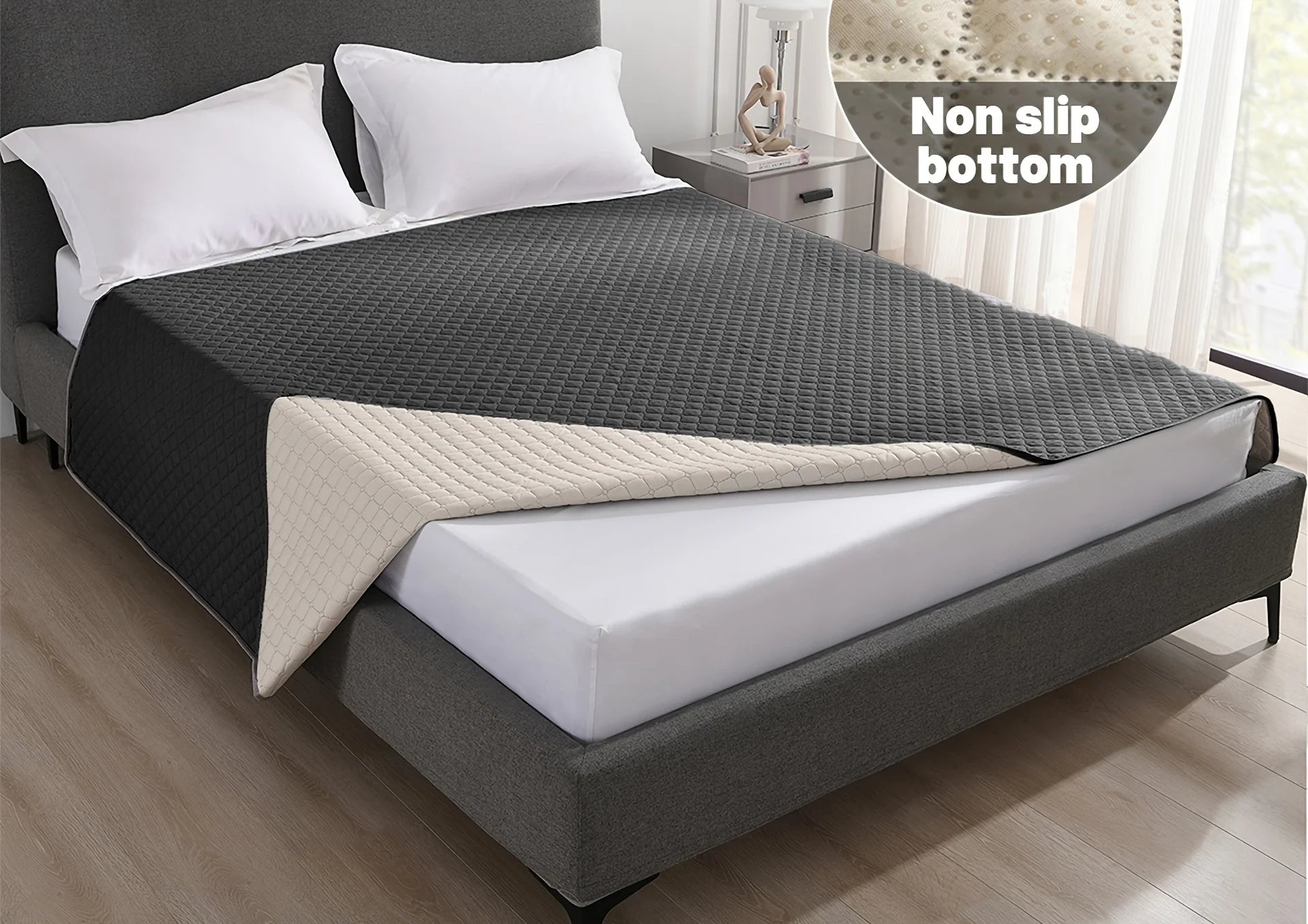 Anti Leaking & Non-Slip Dog Bed Cover,Pet Blanket Sofa Pet Bed Mat,Mattress Protectors Car,Furniture Couch Cover for Cats Dogs