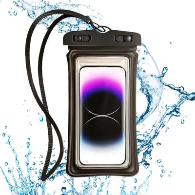 Waterproof Phone Bag Touchscreen Cell Phone Water Protector Pouch Phone Holder Protector for Beach Vacation Swimming Pool
