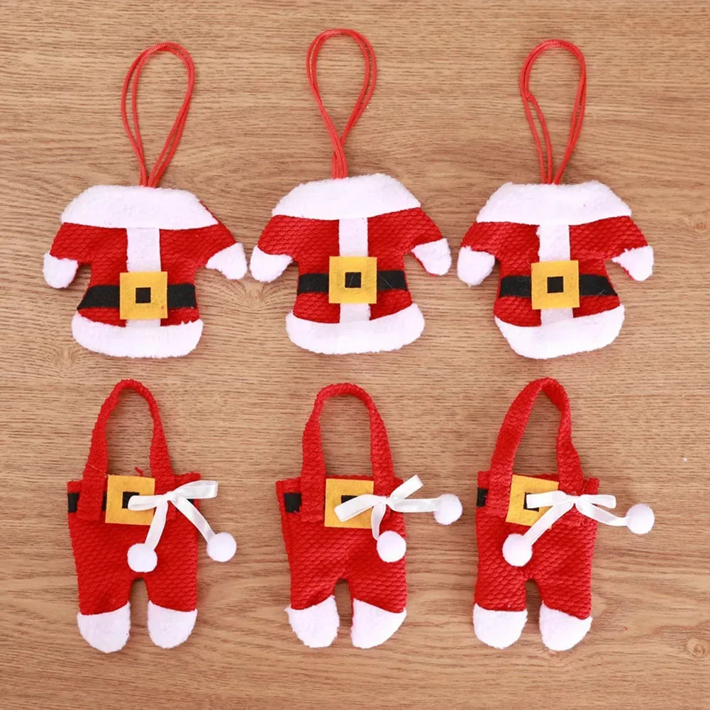 3 Sets of Christmas Cutlery covers