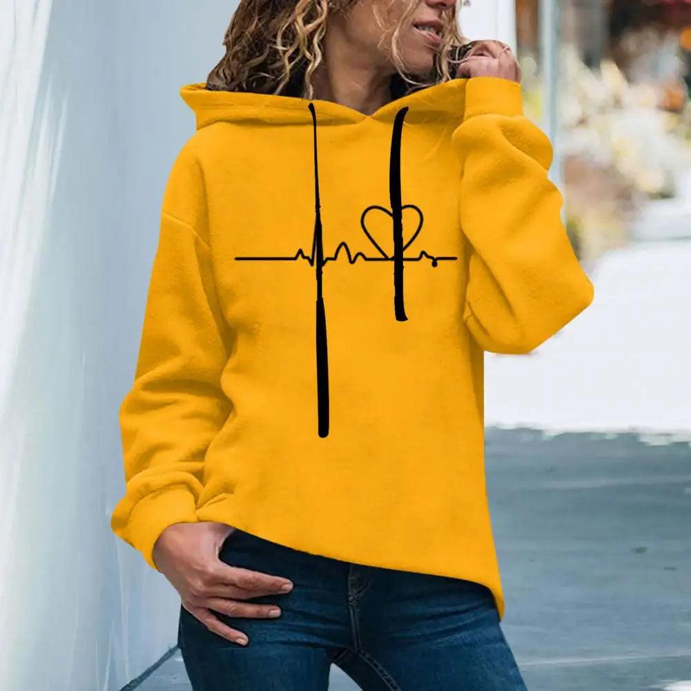 Winter Hoodie Drawstring Sweatshirt Keep Warm Plush Women Winter Hoodie Women Winter Hoodie Female Clothes - Your Gift Ideas