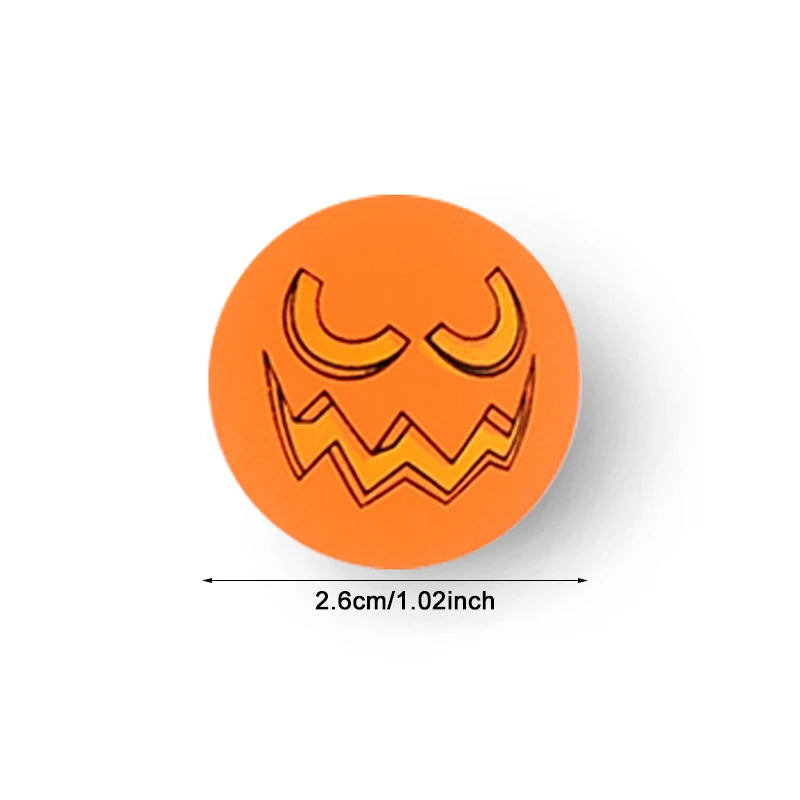 100-10Pcs Halloween Glow in The Dark Bouncing Balls - YourGiftIdeasUK