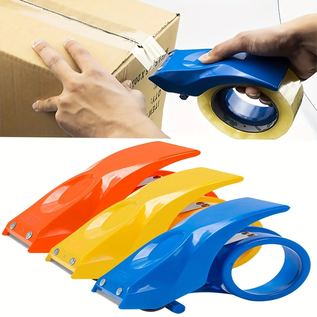Tape Dispenser Plastic Sealing Packer - YourGiftIdeasUK