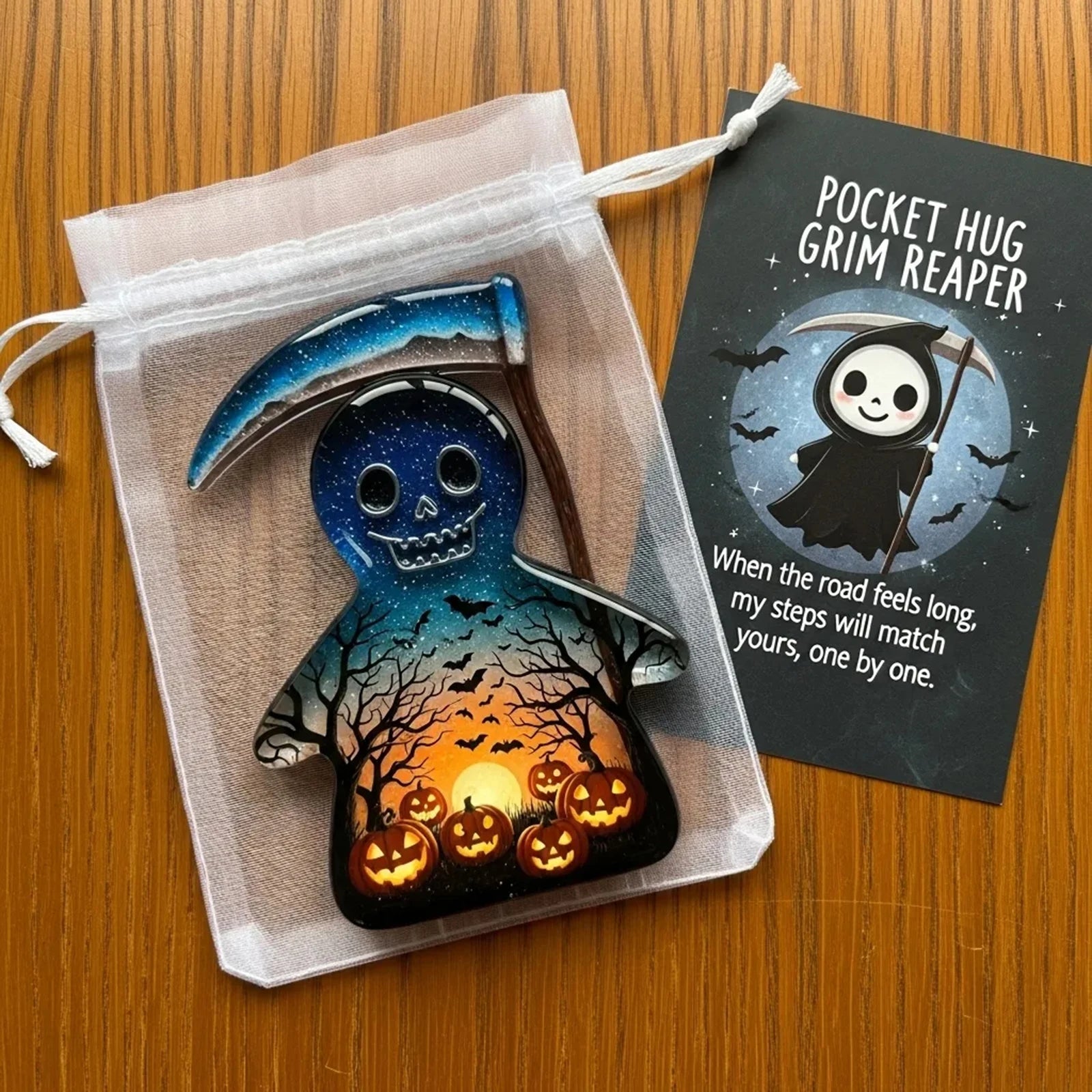 Halloween Resin Mini Ghosts Statue - YourGiftIdeasUK