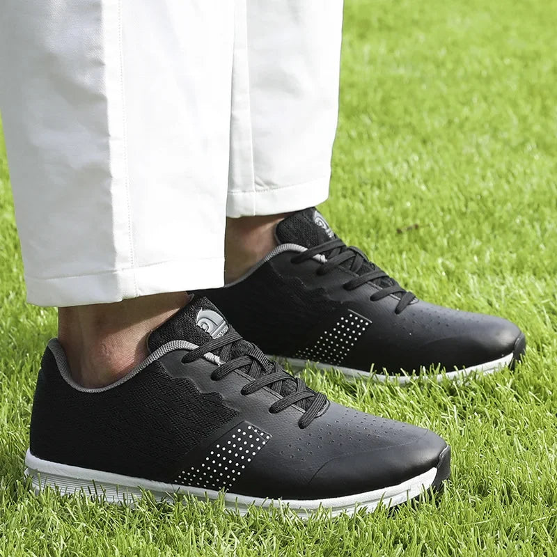 Waterproof Golf Training Shoes for Men Large Size Cross-Border THESTRON Golf Ball Shoes Anti-Slip Rubber Surface