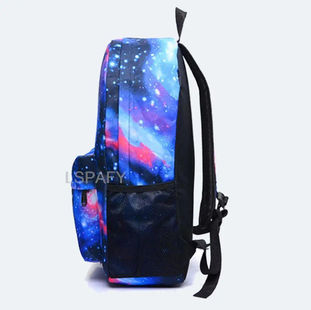 Luminous Cartoon Backpack Set for Kids & Adults
