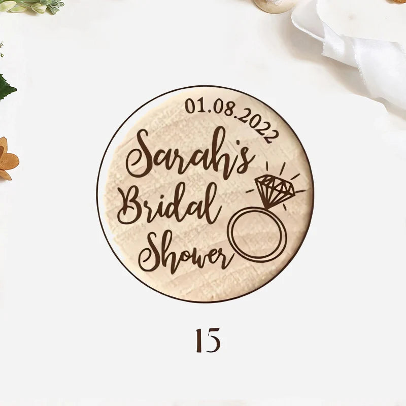 Custom 10pcs Wooden Wine Cork Stoppers with Thank You Card Wedding Party Baptism Ideas Personalized Gift for Guests in Bulk