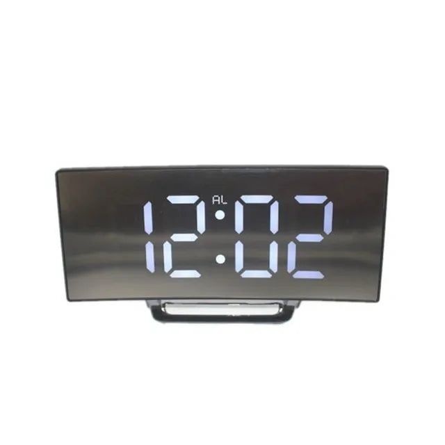 LED Mirror Clock