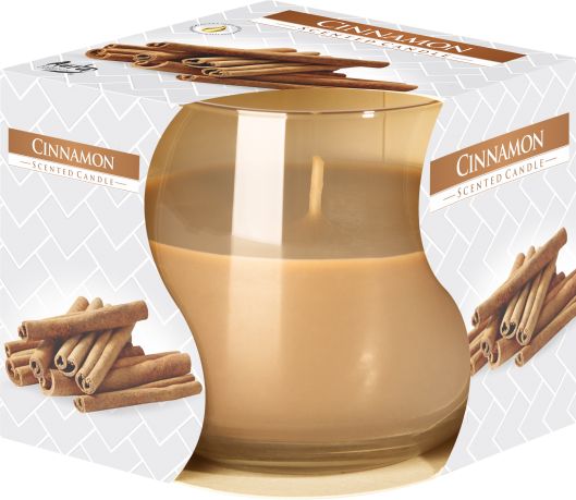 Scented Glass Jar Candle - Cinnamon - YourGiftIdeasUK