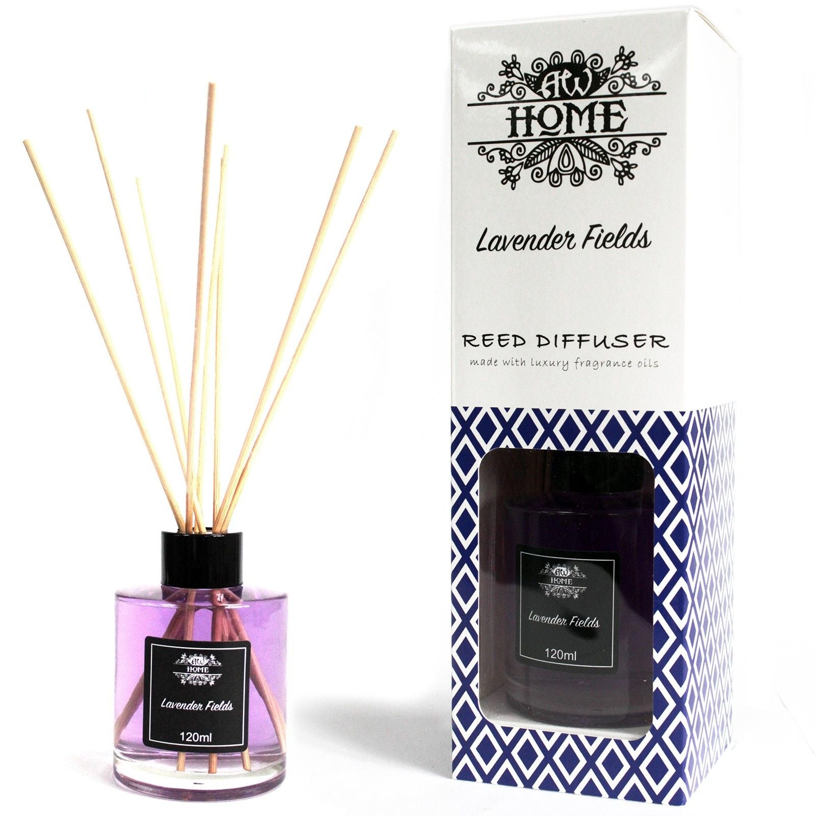 120ml Reed Diffuser - Lavender Fields - YourGiftIdeasUK