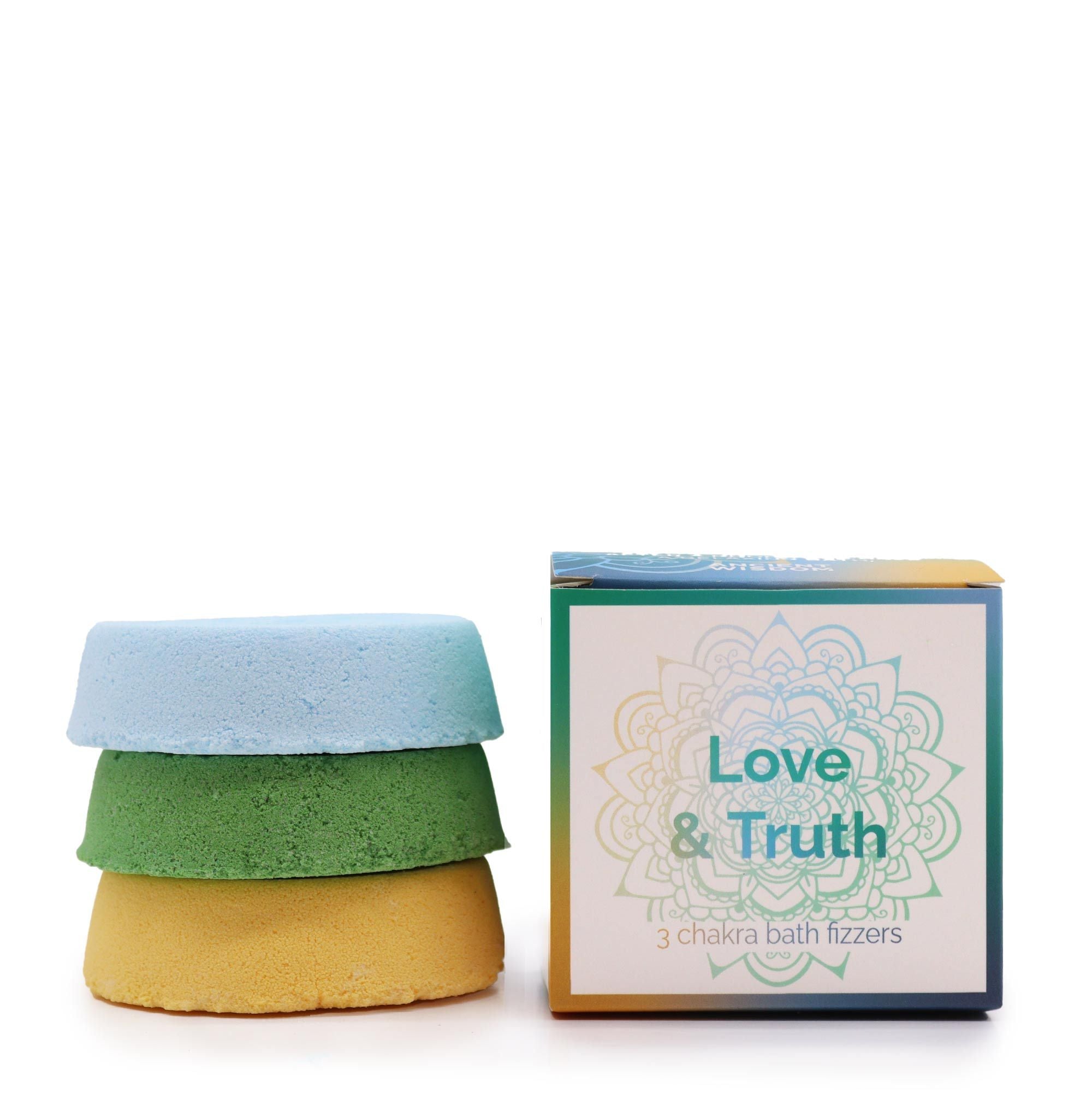 Chakra Bath Fizz - Small box - Love & Truth - YourGiftIdeasUK