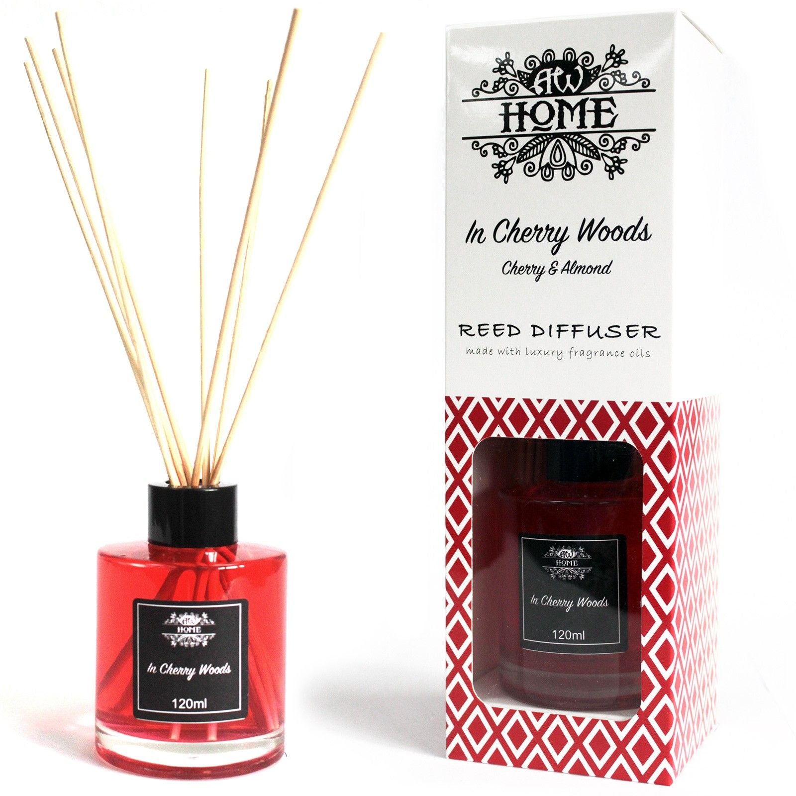120ml Reed Diffuser -  In Cherry Woods - YourGiftIdeasUK