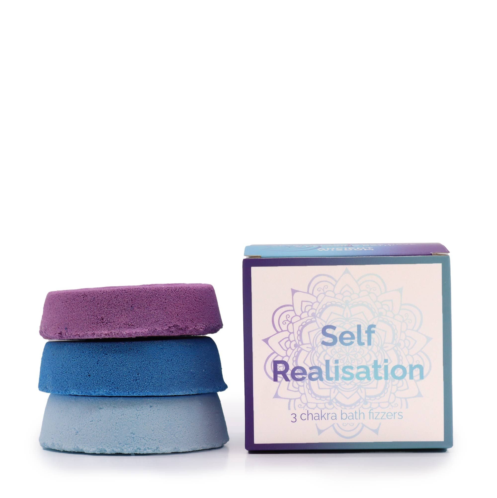 Chakra Bath Fizz - Small box - Self Realisation - YourGiftIdeasUK