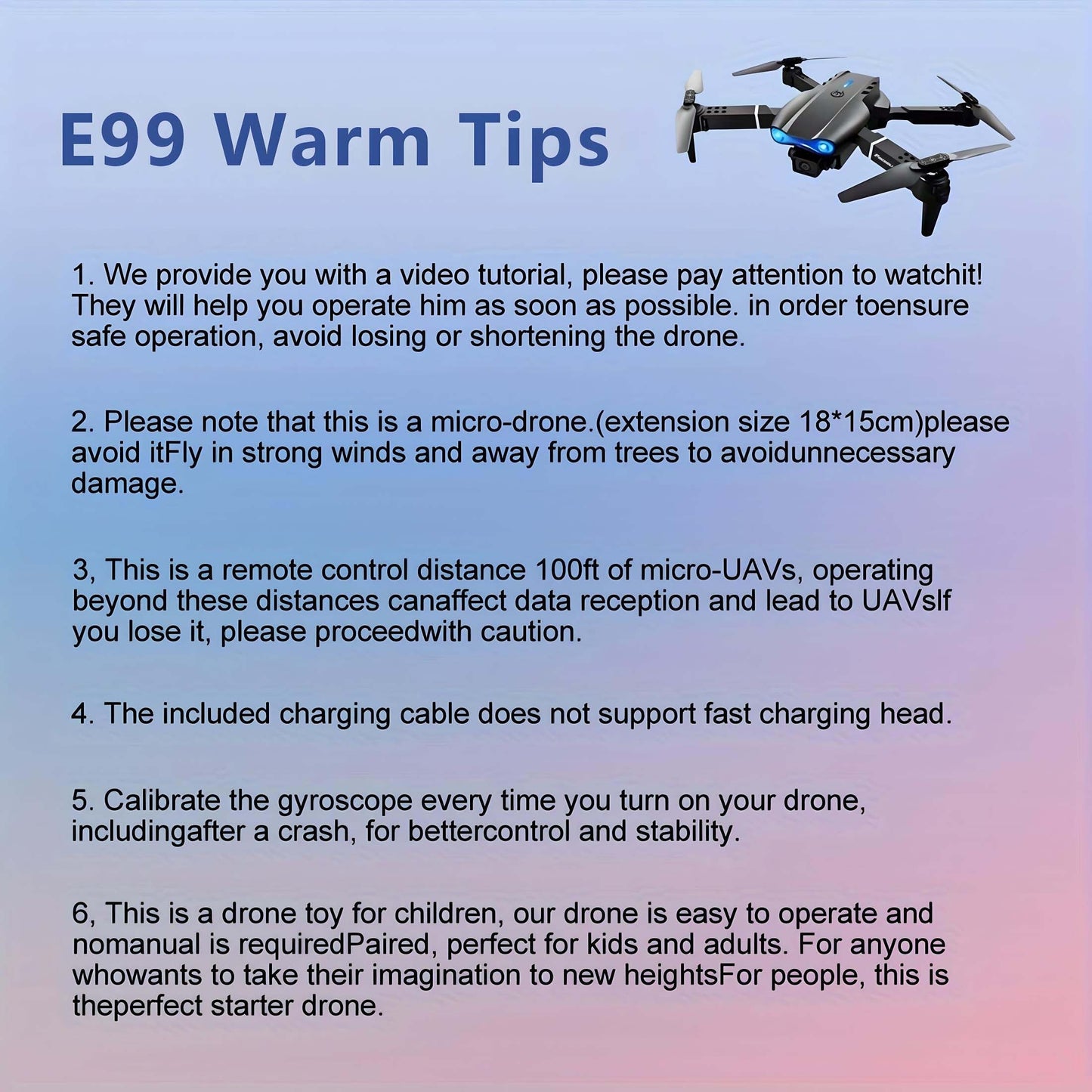 FACEGLE E99 Dual Camera Drone with Dual Batteries - WiFi Enabled, Foldable Remote Control, Perfect for Beginners & Gifts, Indoor/Outdoor Use